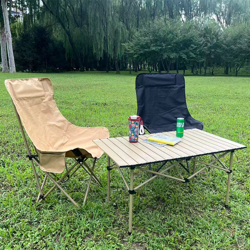 Outdoor Folding Chair, Car Camping Chair, Portable Easy-To-Store Comfortable Leisure Chair, Outdoor Folding Chair for Stall Setup - image 3