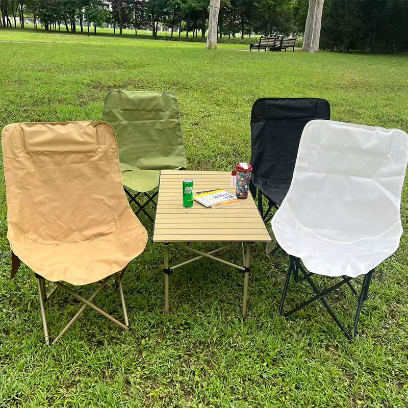 Outdoor Folding Chair, Car Camping Chair, Portable Easy-To-Store Comfortable Leisure Chair, Outdoor Folding Chair for Stall Setup - image 4
