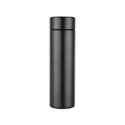 Smart Temperature-Measuring Thermos Cup 304 Double-Layer Stainless Steel Water Cup Car-Mounted Business Gift Temperature Cup Wholesale with Engraved Logo - image 5