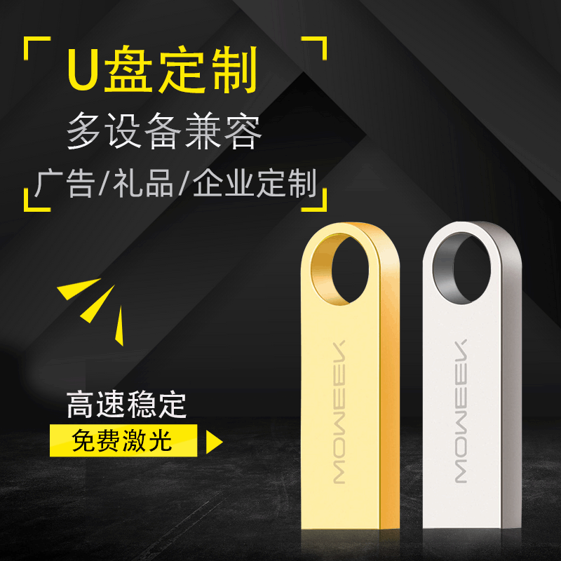 High-Speed Car-Mounted USB Flash Drive 32G64G128G Dual-Purpose for Mobile Phones and Computers with Creative Engraving - image 1