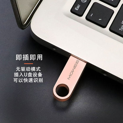 High-Speed Car-Mounted USB Flash Drive 32G64G128G Dual-Purpose for Mobile Phones and Computers with Creative Engraving - image 2