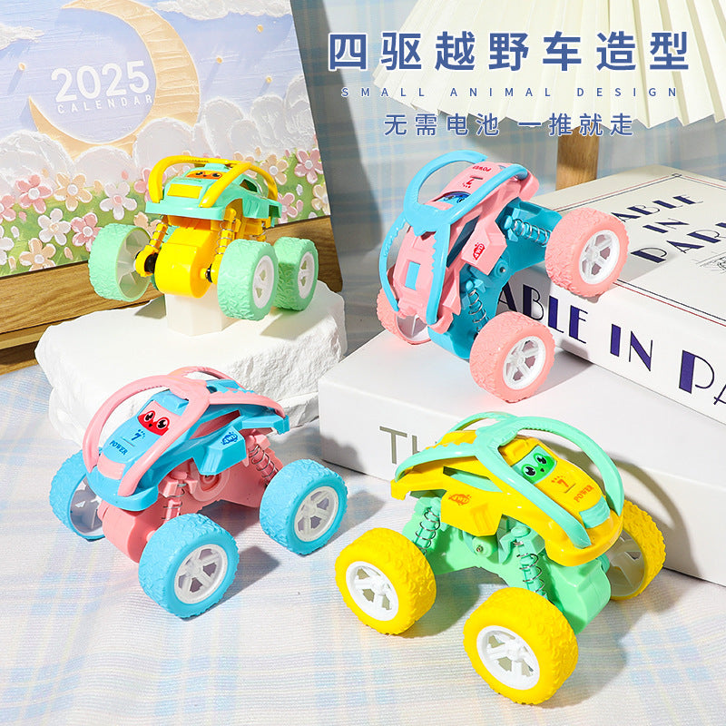 Children's Inertial Four-Wheel Drive Rolling Off-Road Vehicle Somersault Stunt Car Model Car Boy Baby Toy Wholesale - image 3