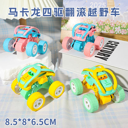 Children's Inertial Four-Wheel Drive Rolling Off-Road Vehicle Somersault Stunt Car Model Car Boy Baby Toy Wholesale - image 4