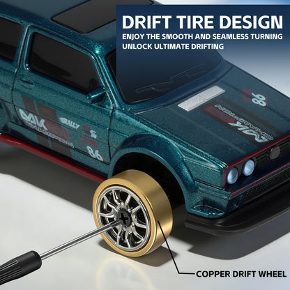 Cross-Border 1:64 Feiyu Fqd61 Remote Control Car Full Scale Gyroscope Rc Desktop Drift Toy Car Children's Car - image 4