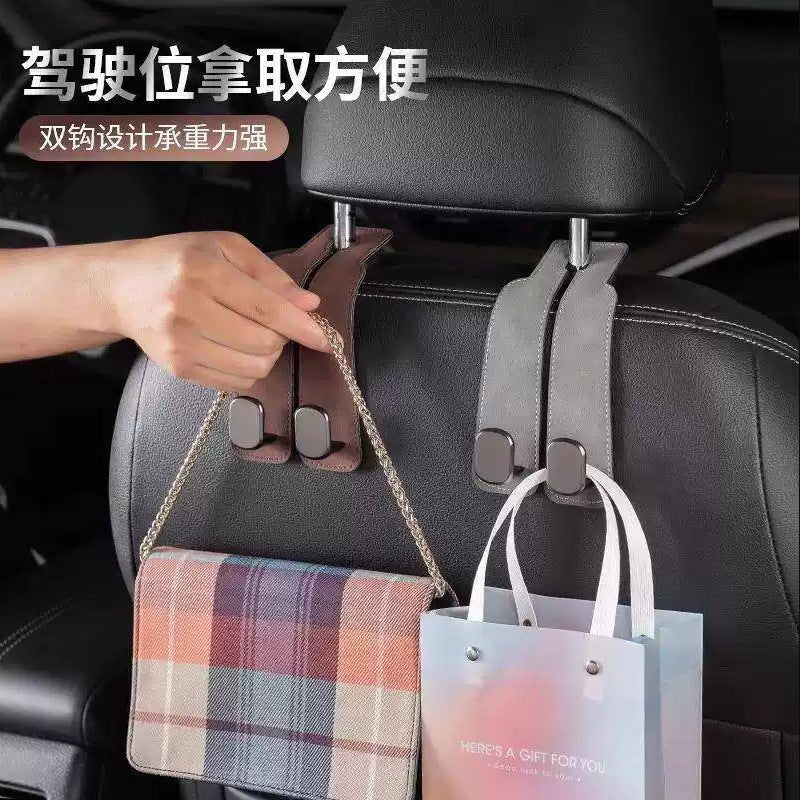 Car Backseat Hook, Double-Ended Hook, In-Car Hanging Accessory, Backrest Hook, Car Storage Auxiliary Tool - image 3
