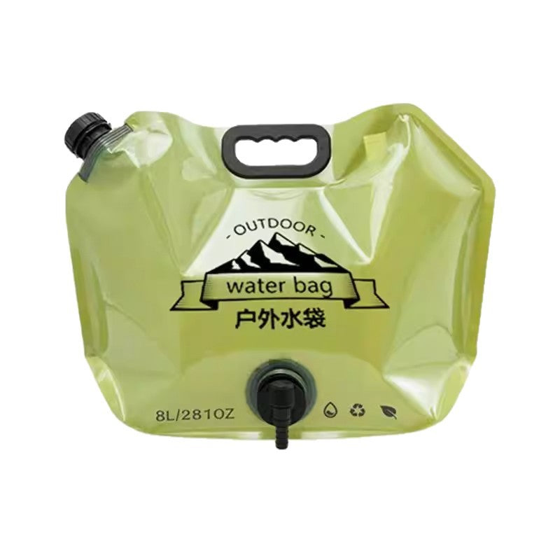 Outdoor Water Bag, Portable Foldable 8L Large Capacity Thickened Soft Food-Grade Water Storage Bag, Suitable for Camping and Car Use - image 5