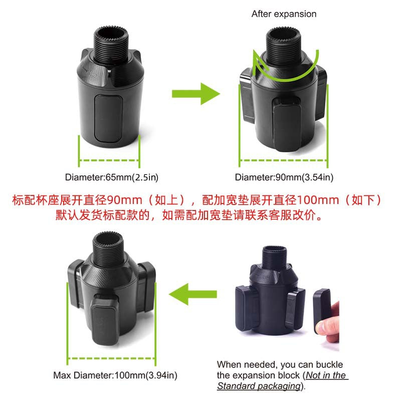 Amazon's Best-Selling Car Cup Holder with Long Jointed Arm for Tablets, Universal Car Mount - image 2