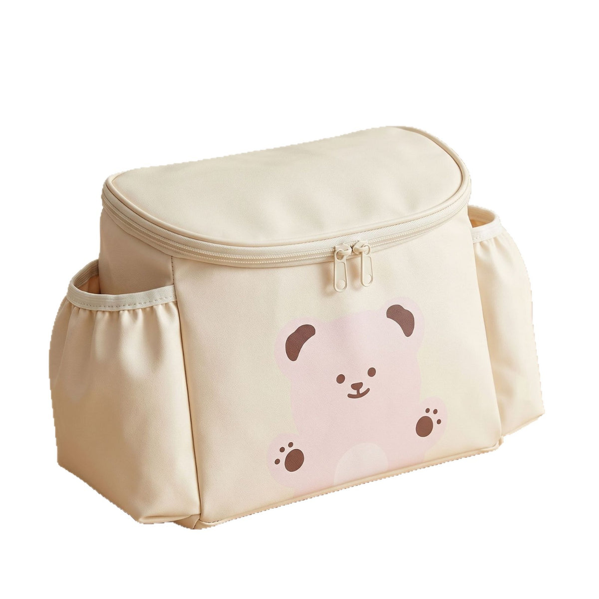 Baby stroller storage bag, electric vehicle front-mounted storage bag, large-capacity phone and water bottle storage bag - image 5