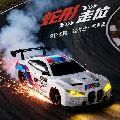 High-speed RC remote control car, full-scale M4 GT3 four-wheel drive drift racing car, children's gift, boy's toy car - image 4