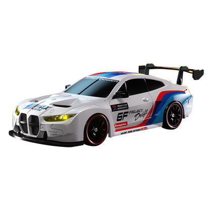 High-speed RC remote control car, full-scale M4 GT3 four-wheel drive drift racing car, children's gift, boy's toy car - image 5