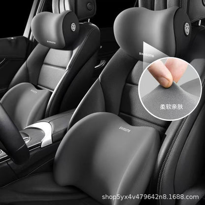Car headrest, lumbar support, shoulder pillow, car pillow, car cushion, memory foam lumbar backrest cushion, headrest manufacturer wholesale - image 2