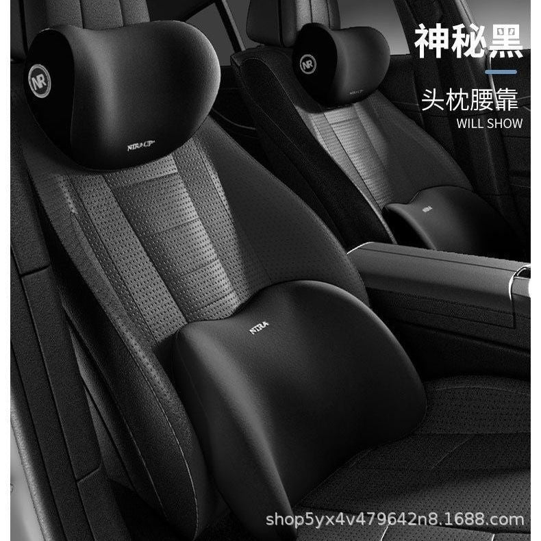 Car headrest, lumbar support, shoulder pillow, car pillow, car cushion, memory foam lumbar backrest cushion, headrest manufacturer wholesale - image 3