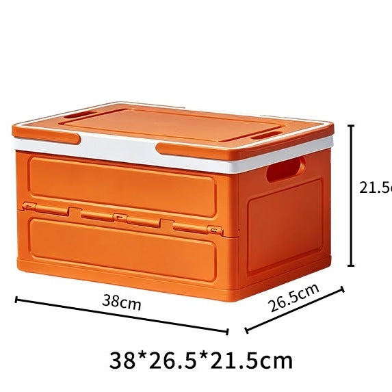Folding storage box, outdoor camping box, car trunk storage box, transport box, holiday gift box, carrying basket - image 5