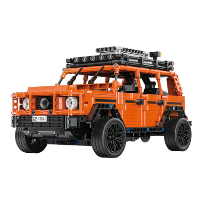 Off-road vehicle building block assembly model boy's toy car Mercedes-Benz G500 sports car mechanical remote control car cross-border - image 5