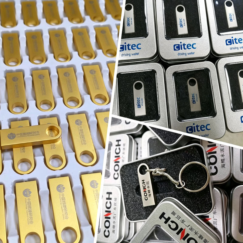 Factory metal USB flash drive with engraving 128GB corporate gift 8GB school bid small capacity 16GB car 3.0 USB flash drive customization - image 4