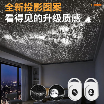 Cross-border bestseller USB starry sky projection lamp, voice-controlled romantic galaxy ambiance creative night light for car interior and bedroom - image 4