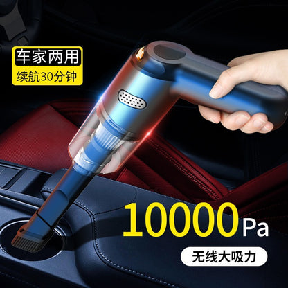 Car vacuum cleaner for vehicle and home use, wireless charging, handheld, small, mini, high-power vacuum for car interior - image 1