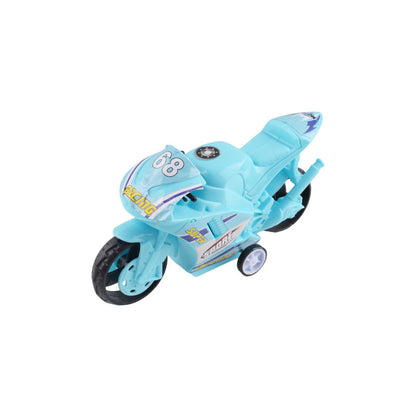 Classic inertia-powered motorcycle, cool toy car, kindergarten gift, reward for boys, motorcycle model, small gift - image 5