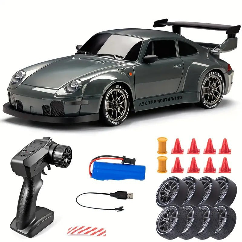 TK Brazil 1:24 RC Remote Control Car, 4WD High-Speed Professional Drift Racing Car, Cross-Border Wholesale - image 1