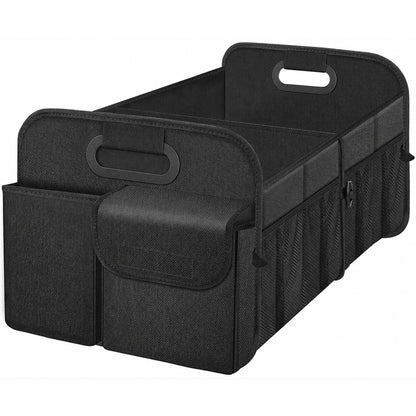 New cross-border best-selling car trunk storage bag, large capacity, waterproof, foldable car storage box - image 1