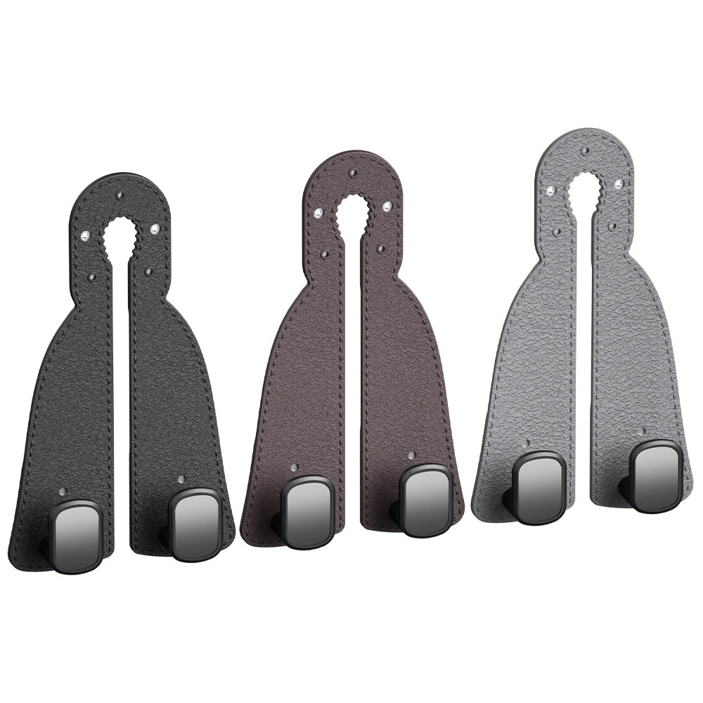 Car hook with logo, seat back hook, multifunctional car front and rear seat backrest phone holder, car hook - image 5