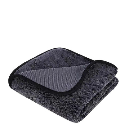 Huanchijie car cleaning towel, thickened twisted loops, absorbent car wash towel, double-layer twisted fabric, water-collecting towel with twisted loops - image 5