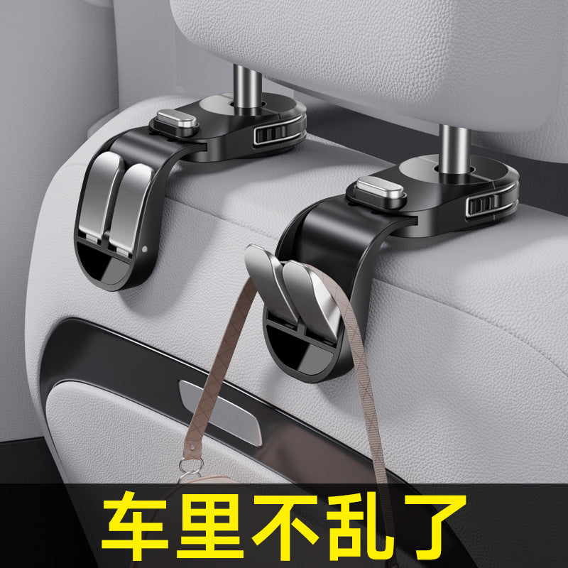 New retractable car hook for the back of the car seat, suitable for use in the front and back seats of the car to hang bags - image 3