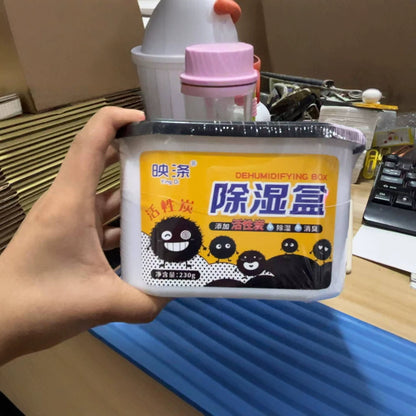Car water absorption desiccant, moisture-absorbing dehumidification bag for the car, anti-mold and moisture-proof air conditioning water absorber, dehumidification box - image 3