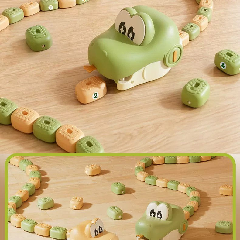 Remote Control Snake Game Toy, Remote Control Car Toy, Children's Educational Game, Electric Magnetic Interactive Toy - image 4