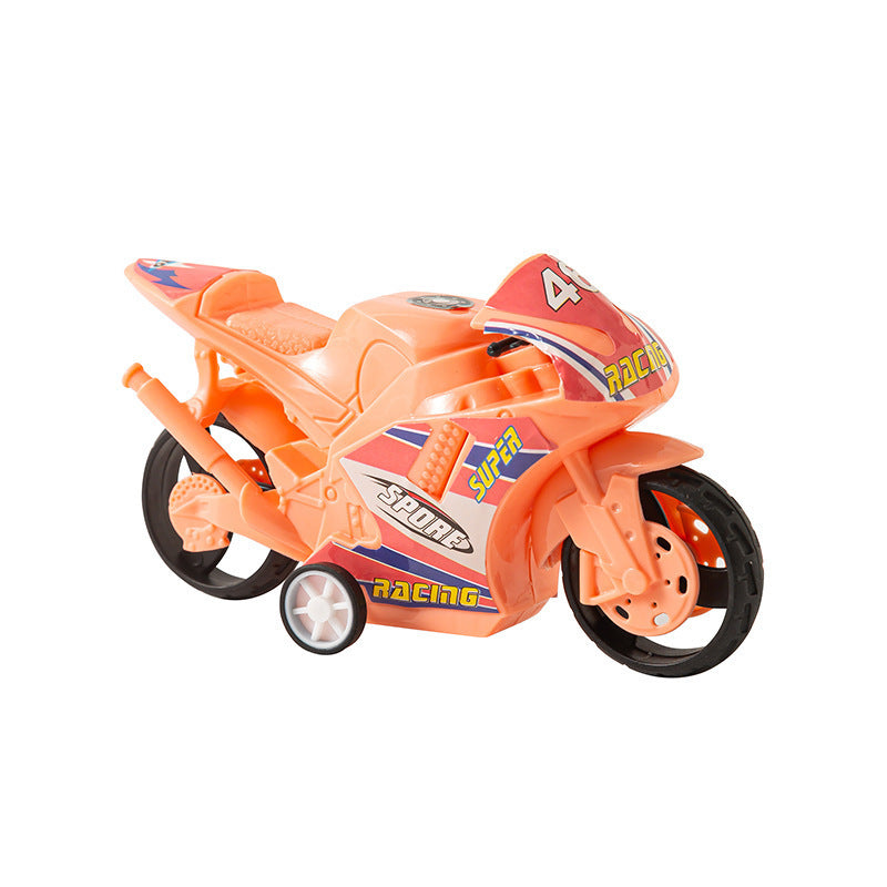 Children's toy car, mini candy car, simulated girl's motorcycle, wholesale supply for street vendors, pull-back motorcycle - image 5