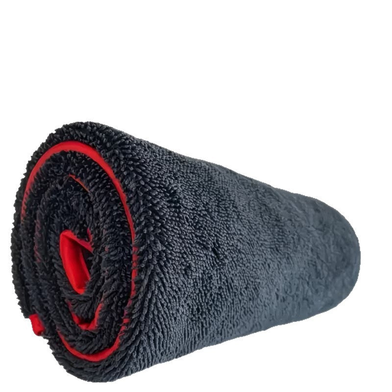 New braided towel for car washing and car detailing, braided car wiping towel, water-absorbent, non-marking, water-collecting towel for car use - image 5