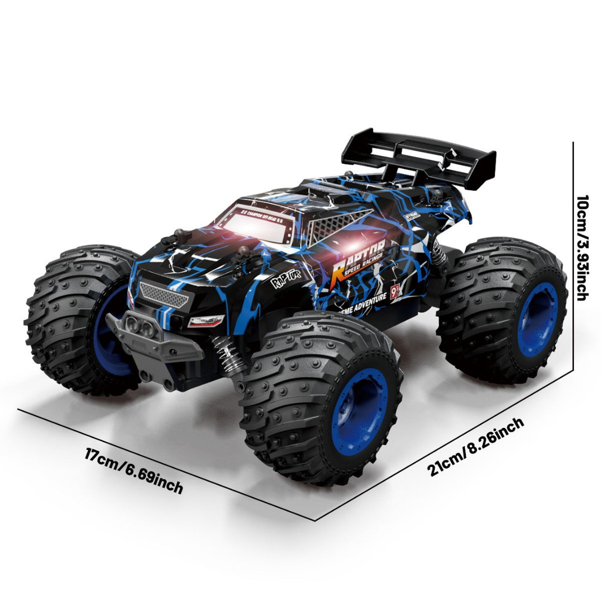 Super large RC four-wheel drive remote control monster truck 2.4G high-frequency high-speed drift all-terrain climbing vehicle for Children's Day - image 5