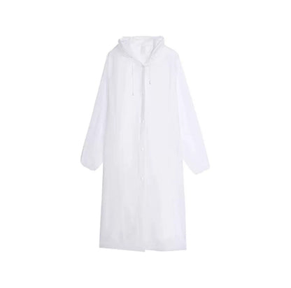 Electric vehicle raincoat EVA unisex one-piece long full-body rainproof adult outdoor hiking rain poncho - image 5