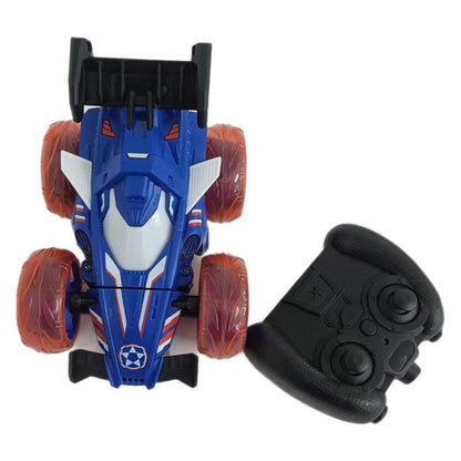 Super cool children's remote control toy car, electric 360-degree stunt rolling and rotating children's toy remote control car - image 5