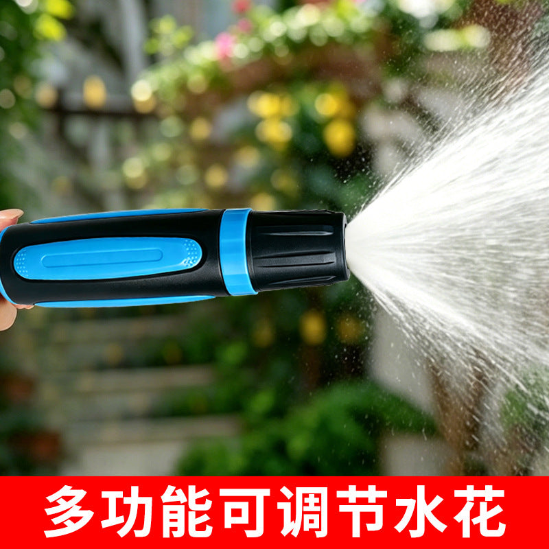 Popular household high-pressure car wash water gun, powerful for washing floors, watering flowers and vegetables, explosion-proof nozzle, car wash hose set - image 2
