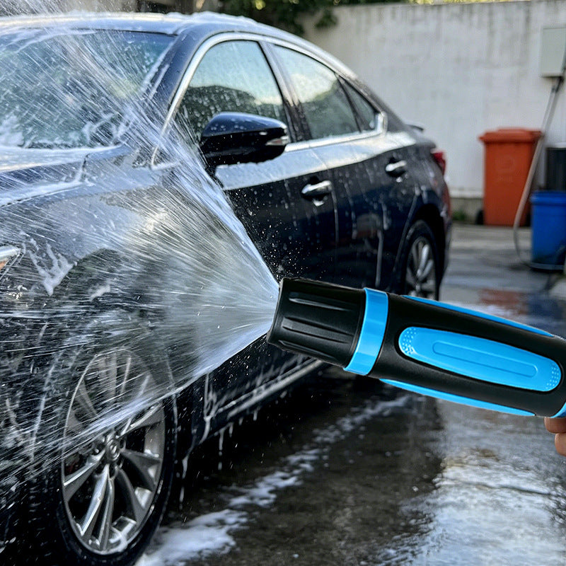 Popular household high-pressure car wash water gun, powerful for washing floors, watering flowers and vegetables, explosion-proof nozzle, car wash hose set - image 3
