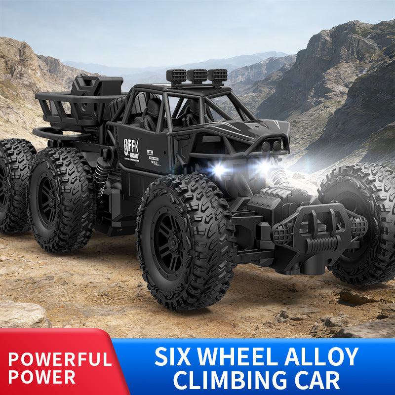 Cross-border alloy climbing remote control car, drift off-road vehicle, two-wheel drive climbing monster truck, remote control racing car, rechargeable toy car - image 1