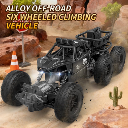 Cross-border alloy climbing remote control car, drift off-road vehicle, two-wheel drive climbing monster truck, remote control racing car, rechargeable toy car - image 2