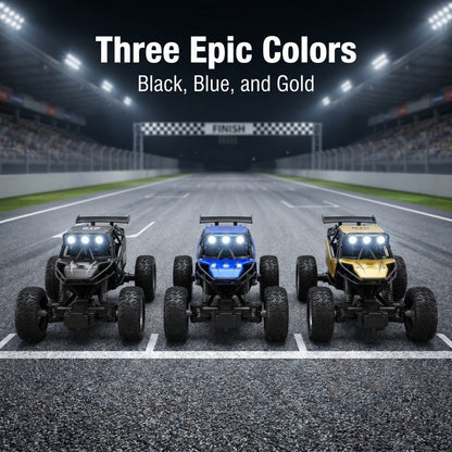 Cross-border alloy climbing remote control car, drift off-road vehicle, two-wheel drive climbing monster truck, remote control racing car, rechargeable toy car - image 4
