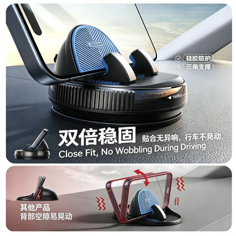 Wholesale car phone holder for dashboard, universal for cars, compact and exquisite, adhesive type car mount - image 2