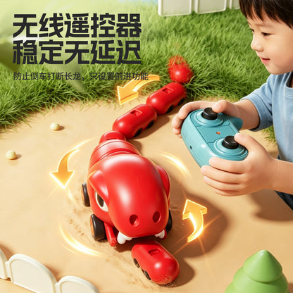Magnetic Remote Control Snake Simulation Snake Swallowing Interactive Game Magnetic Car Two-Player Battle Remote Control Toy Cross-Border Wholesale - image 3