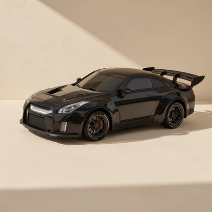 1:24-scale plastic four-wheel-drive remote-control drift car with handheld controller