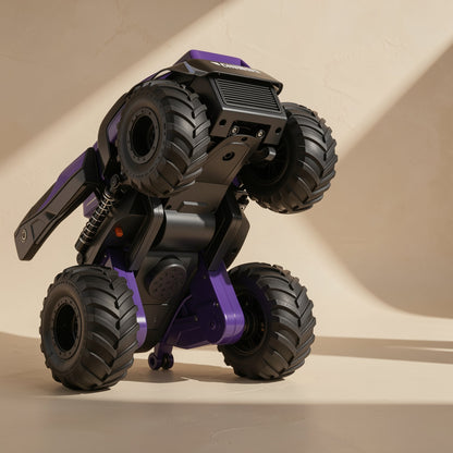 Plastic 4WD RC stunt car with spray feature and 2.4G wireless remote control - view 4