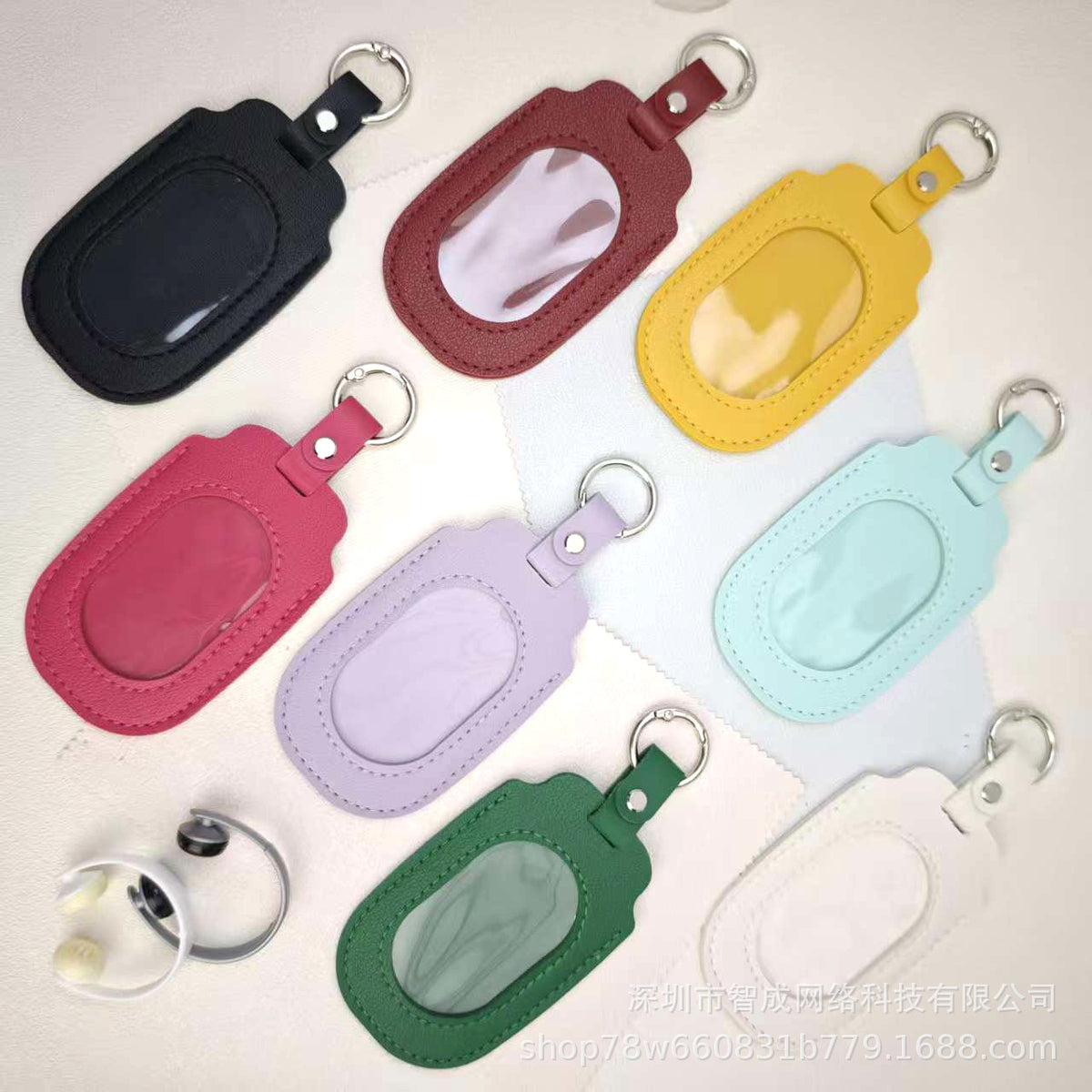 Cross-border best-selling electric vehicle NFC remote control protective case, transparent storage case for commemorative coins, small cards, and access cards - image 3
