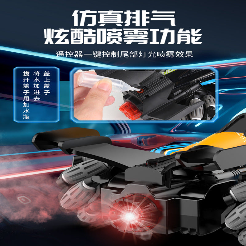 Cross-border RC remote control racing car four-wheel drive drift F1 formula spray car gesture-controlled car toy for boys - image 3
