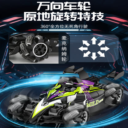 Cross-border RC remote control racing car four-wheel drive drift F1 formula spray car gesture-controlled car toy for boys - image 4