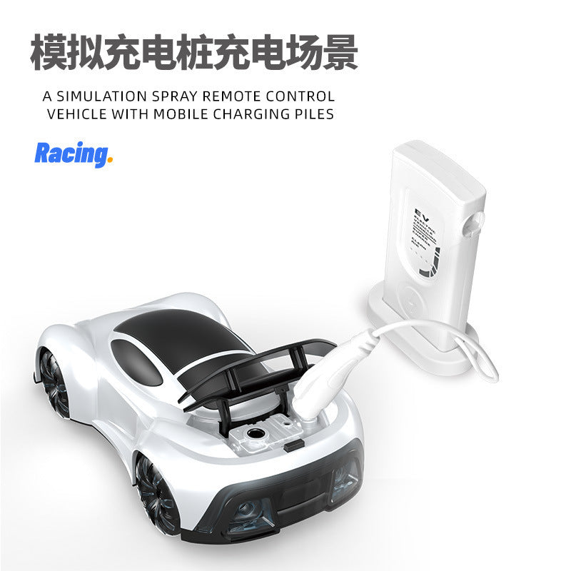 Cross-border New Energy Concept Car Remote Control Car Drift Stunt Light Charging Dual Spray Smart Special Effects Four-Wheel Drive Racing Car - image 3