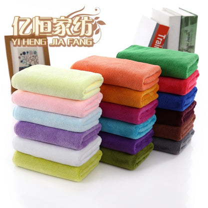 Microfiber Towel Quick-Drying Beauty Salon Car Wash Cleaning Towel Thickened Hair Drying Towel Car Wiping Towel Manufacturer Wholesale - image 1