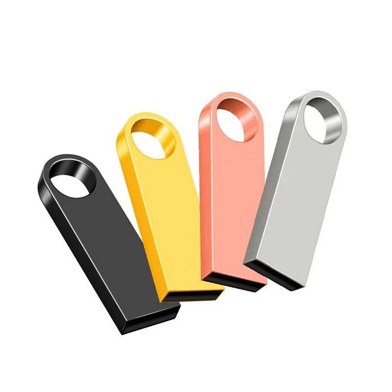 U disk wholesale 32G creative high-speed U disk lettering 128G mobile phone U disk 64g car music U disk metal U disk - image 5