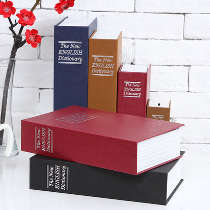 Source Book safety box English dictionary book safe medium car storage box one-piece delivery - image 3